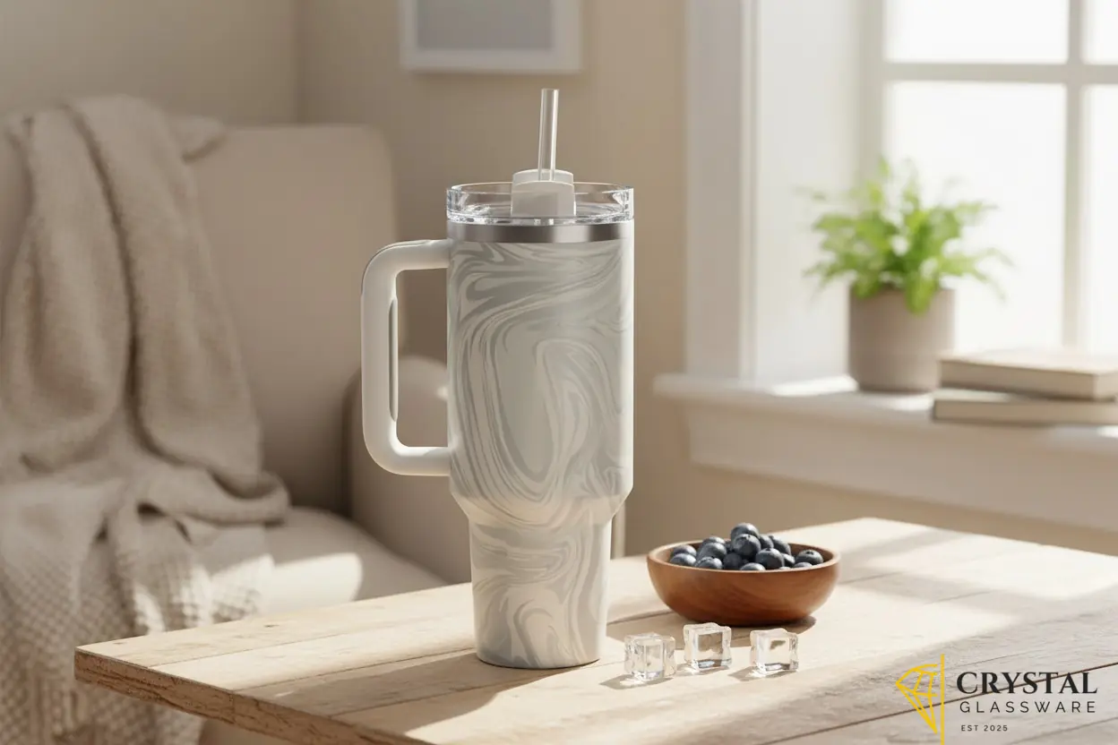 Stanley Quencher Tumbler 40oz - Marble Pattern | Drinkware